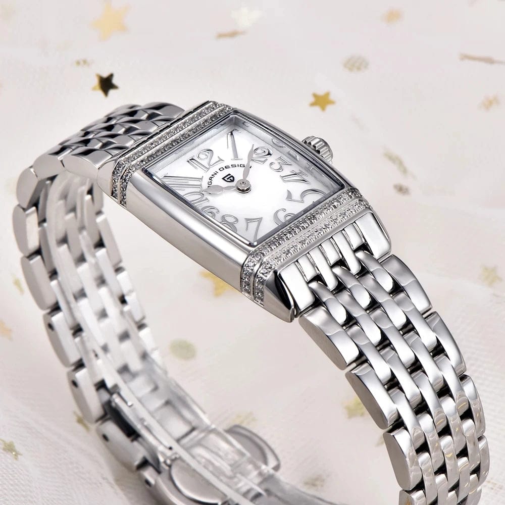 PAGANI DESIGN WOMEN'S RHINESTONE WATCH