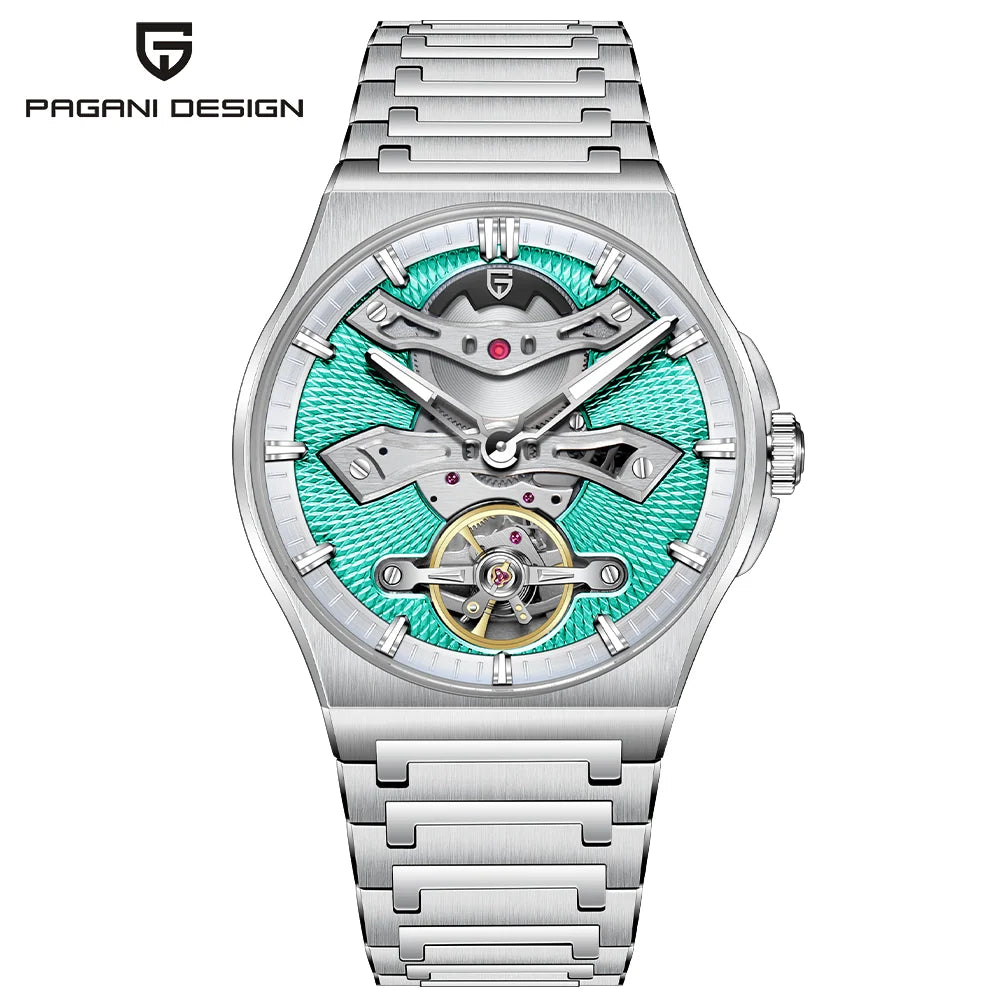 PAGANI DESIGN Automatic Mechanical Stainless Steel Men's Watch 42mm | PD-YS028