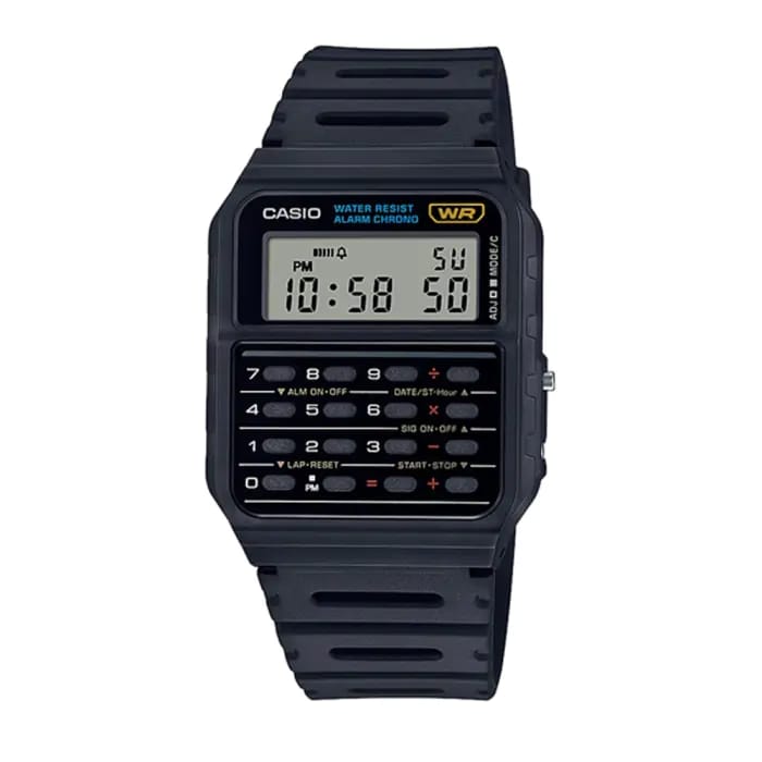 CASIO VINTAGE UNISEX DATABANK CALCULATORWATCH